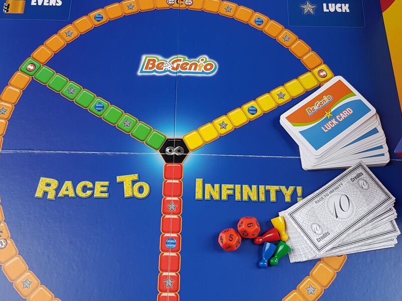 Race To Infinity™ Fun Board Game With Dice - Image 2